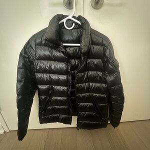 Moncler Quilted Puffer Jacket Black